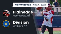 Recap: Plainedge  vs. Division  2021