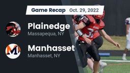Recap: Plainedge  vs. Manhasset  2022