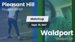 Matchup: Pleasant Hill High vs. Waldport  2016