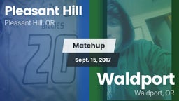 Matchup: Pleasant Hill High vs. Waldport  2017