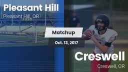 Matchup: Pleasant Hill High vs. Creswell  2016