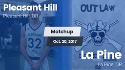 Matchup: Pleasant Hill High vs. La Pine  2016
