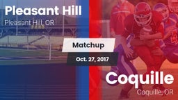 Matchup: Pleasant Hill High vs. Coquille  2017