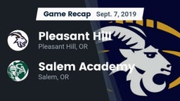 Recap: Pleasant Hill  vs. Salem Academy  2019