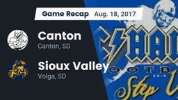 Recap: Canton  vs. Sioux Valley  2017