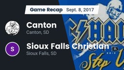 Recap: Canton  vs. Sioux Falls Christian  2017