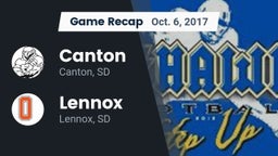 Recap: Canton  vs. Lennox  2017