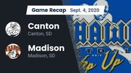 Recap: Canton  vs. Madison  2020