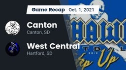 Recap: Canton  vs. West Central  2021