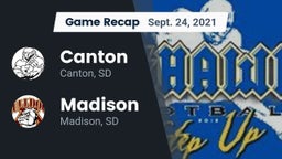 Recap: Canton  vs. Madison  2021