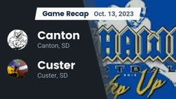 Recap: Canton  vs. Custer  2023