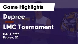 Dupree  vs LMC Tournament Game Highlights - Feb. 7, 2020