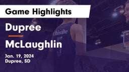 Dupree  vs McLaughlin  Game Highlights - Jan. 19, 2024