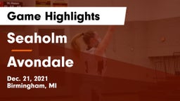 Seaholm  vs Avondale  Game Highlights - Dec. 21, 2021