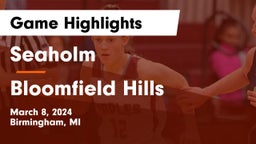 Seaholm  vs Bloomfield Hills  Game Highlights - March 8, 2024