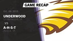 Recap: Underwood  vs. A-H-S-T  2015