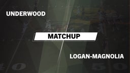 Matchup: Underwood vs. Logan-Magnolia  2016