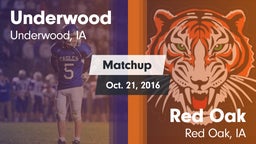 Matchup: Underwood vs. Red Oak  2016