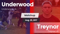 Matchup: Underwood vs. Treynor  2017