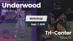 Matchup: Underwood vs. Tri-Center  2018