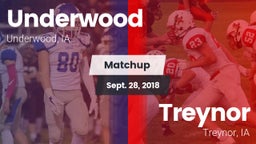 Matchup: Underwood vs. Treynor  2018