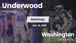 Matchup: Underwood vs. Washington  2018