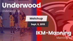 Matchup: Underwood vs. IKM-Manning  2019