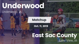 Matchup: Underwood vs. East Sac County  2019