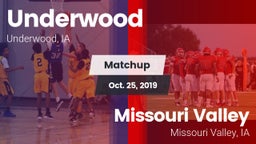 Matchup: Underwood vs. Missouri Valley  2019