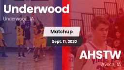 Matchup: Underwood vs. AHSTW  2020