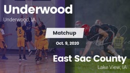 Matchup: Underwood vs. East Sac County  2020
