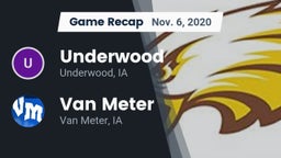 Recap: Underwood  vs. Van Meter  2020