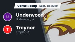 Recap: Underwood  vs. Treynor  2020