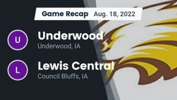 Recap: Underwood  vs. Lewis Central  2022