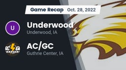 Recap: Underwood  vs. AC/GC  2022