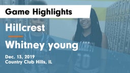 Hillcrest  vs Whitney young Game Highlights - Dec. 13, 2019