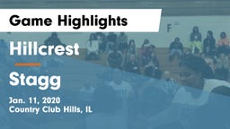 Hillcrest  vs Stagg  Game Highlights - Jan. 11, 2020