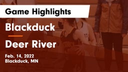 Blackduck  vs Deer River  Game Highlights - Feb. 14, 2022