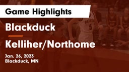 Blackduck  vs Kelliher/Northome  Game Highlights - Jan. 26, 2023