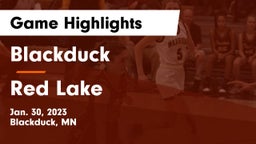 Blackduck  vs Red Lake  Game Highlights - Jan. 30, 2023