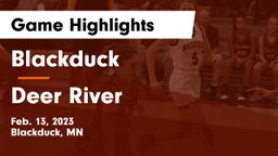 Blackduck  vs Deer River  Game Highlights - Feb. 13, 2023