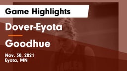 Dover-Eyota  vs Goodhue  Game Highlights - Nov. 30, 2021