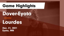 Dover-Eyota  vs Lourdes  Game Highlights - Dec. 21, 2021