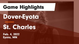 Dover-Eyota  vs St. Charles  Game Highlights - Feb. 4, 2022