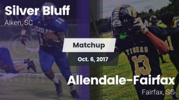 Matchup: Silver Bluff vs. Allendale-Fairfax  2017