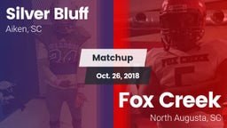 Matchup: Silver Bluff vs. Fox Creek  2018