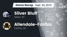 Recap: Silver Bluff  vs. Allendale-Fairfax  2019