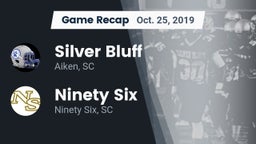 Recap: Silver Bluff  vs. Ninety Six  2019