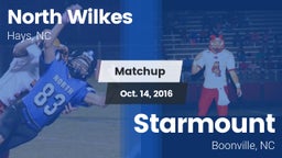 Matchup: North Wilkes vs. Starmount  2016