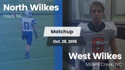Matchup: North Wilkes vs. West Wilkes  2016